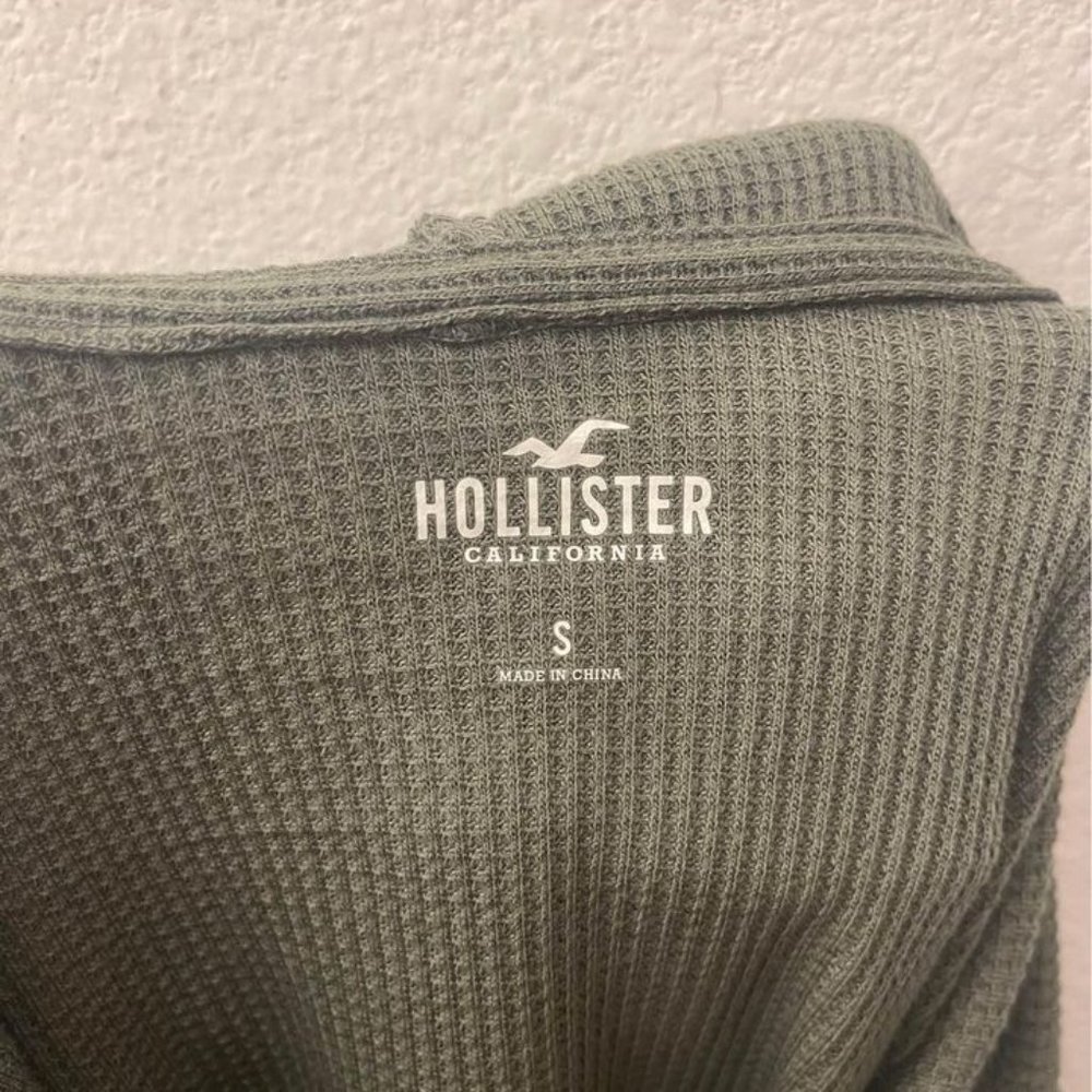 HOLISTER Women lady waffle hoodie size:S